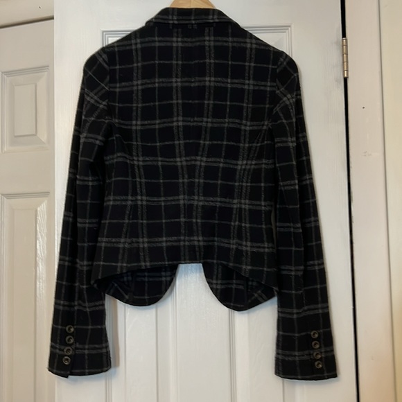 Free People Wool plaid blazer - Picture 5 of 5